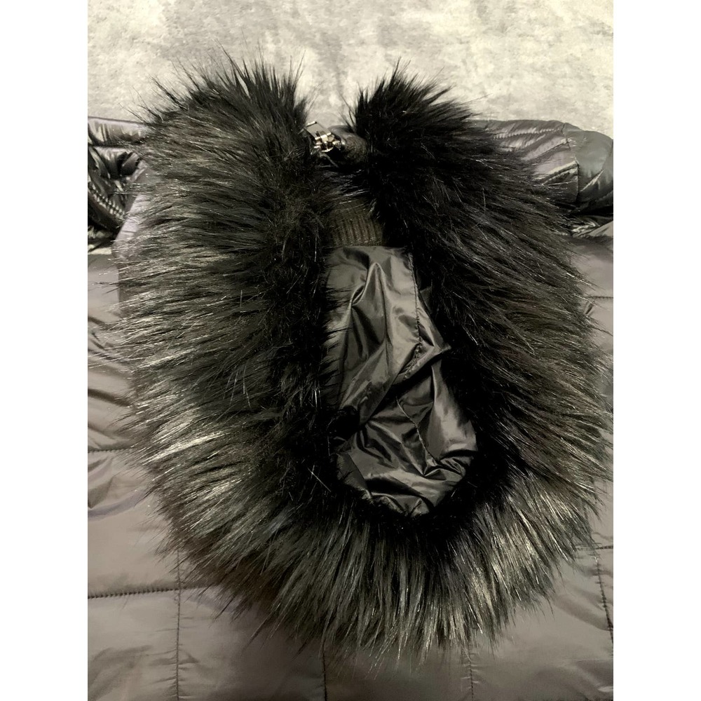 RACHEL Rachel Roy Black Puffer Coat - Picture 8 of 12